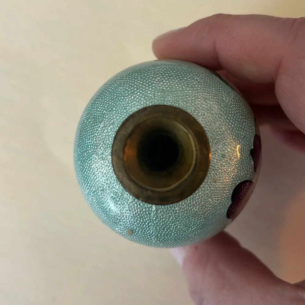 Vintage mini cloisonné vase